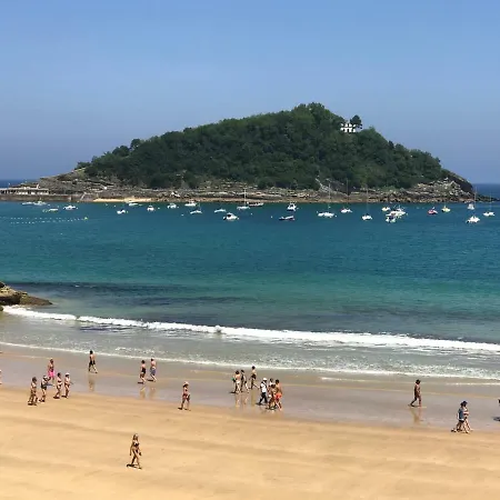 La Concha Beach Zen Seaview Appartement San Sebastian